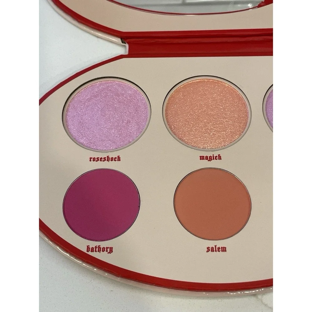 Kat Von D Fetish Blush & Highlighter Palette Limited Edition Holiday New Open
